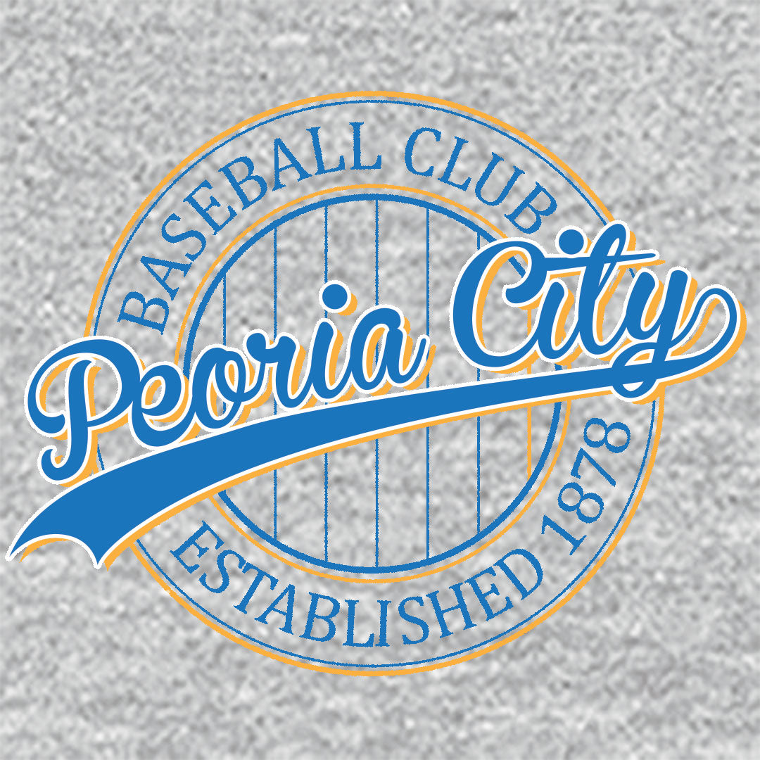 Peoria City Baseball Tee.