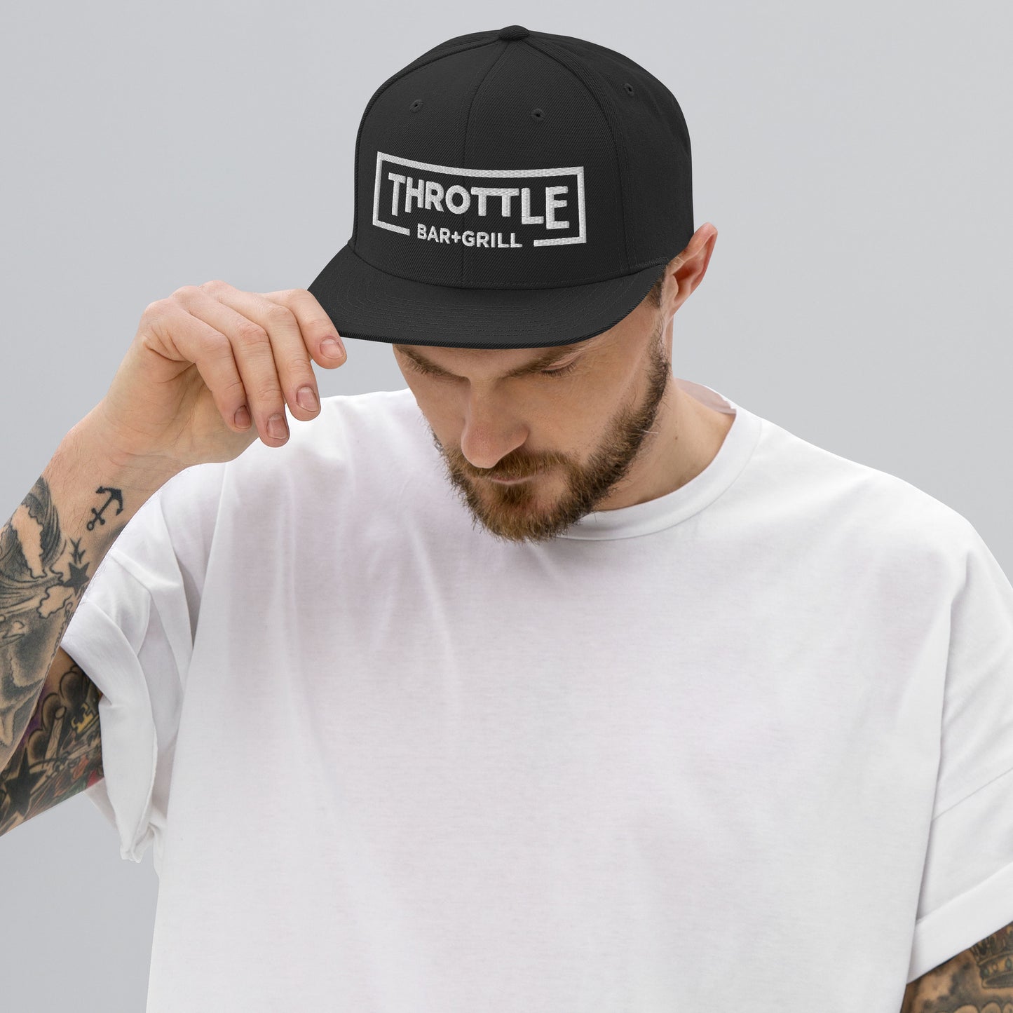Throttle Logo - Snapback Hat