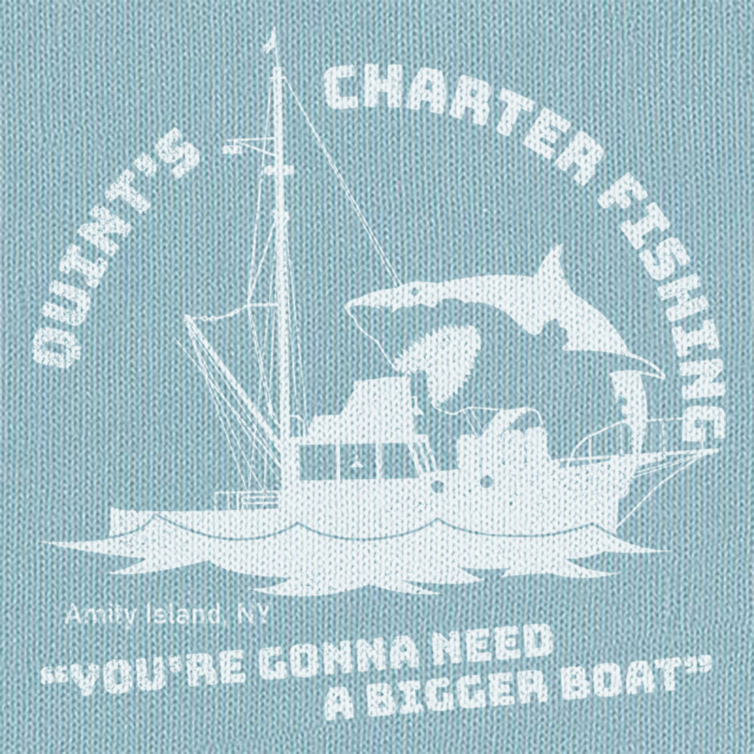 Quint's Charter Fighing Short-Sleeve unisex T-Shirt S / Ocean Blue