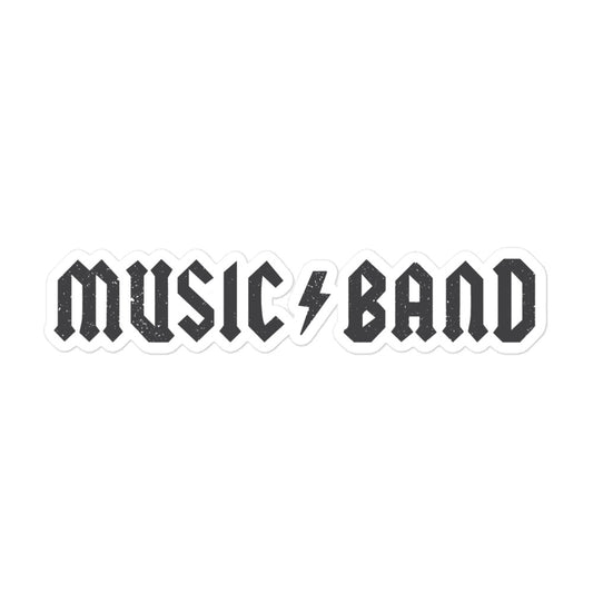 Music Band - Bubble-free stickers