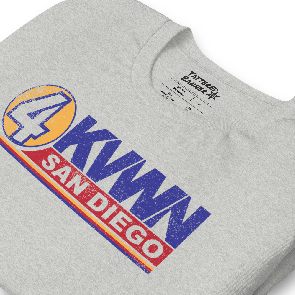 Channel 4 KVWN New San Diego - Unisex short sleeve t-shirt